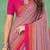 grey ethnic motifs printed pure crepe bagru saree