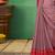 grey ethnic motifs printed pure crepe bagru saree