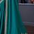 blue embroidered pure chiffon saree