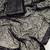 black embellished sequinned saree
