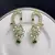 Emerald Green Kundan Ear Cuff Earrings