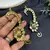Emerald Green Kundan Ear Cuff Earrings
