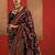 black woven design zari silk cotton saree