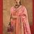 pink woven design zari silk cotton saree