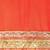 orange bandhani gotta patti pure chiffon saree