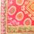 orange bandhani gotta patti pure chiffon saree