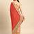 beige bandhani gotta patti pure chiffon saree
