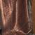 grey grey & copper-toned floral zari organza banarasi saree