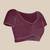 purple purple & pink floral sequinned poly georgette saree with blouse piece