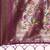 purple ethnic motifs zari silk blend paithani saree