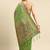 olive ethnic motifs zari silk blend paithani saree