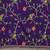 purple woven design zari silk blend paithani saree