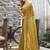 olive embellished beads & stones satin saree