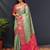 sea_green woven design zari kanjeevaram saree
