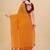 yellow lucknowi embroidered and diamond embellished georgette saree