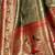 green woven design zari tissue heavy work paithani saree