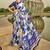 off_white abstract printed satin saree