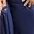 navy_blue ajrak satin ready to wear block printed saree