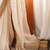 off_white embellished embroidered satin designer saree