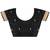 black embellished embroidered satin designer saree
