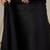 black ajrak satin ready to wear block printed saree