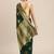 green green & gold-toned ethnic motifs zari organza saree