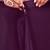 purple ready to wear poly georgette designer saree