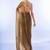 gold embellished sequinned organza saree
