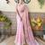 pink ombre pure cotton banarasi saree