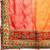 Olive embellished sequinned tissue saree