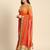 orange gotta patti poly georgette bandhani saree