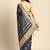 navy_blue zari poly georgette bandhani saree