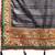 navy_blue zari poly georgette bandhani saree