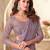 pink pink embellished sequinned georgette saree