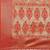 red red & gold-toned ethnic motifs zari silk blend patola saree