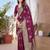 yellow woven design pure cotton banarasi saree