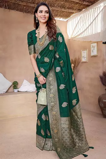 peach ombre pure cotton designer banarasi saree