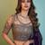 purple embroidered poly chiffon saree
