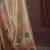 beige bandhani embroidered silk cotton designer tussar saree