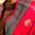 pink woven design zari satin banarasi saree