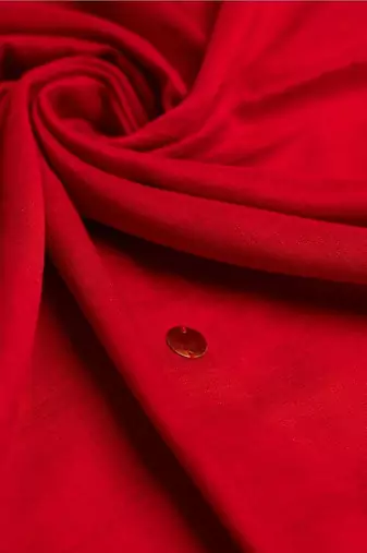 red mirror work pure cotton handloom khadi saree