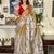 beige tissue designer kasavu saree