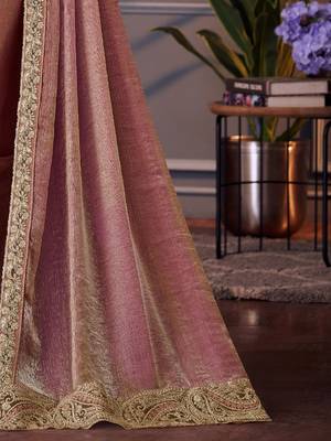purple embellished aari work pure chiffon heavy work saree 4