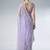 lavender embroidered work net unstitched blouse piece & sarees