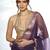 purple sequinned embellished tissue saree