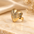 Anti-tarnish, mirror finish, hypoallergenic, nickel & lead free, adjustable size