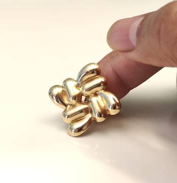 Anti-tarnish, hypoallergenic, gloss finish,nickel & lead ring gold 4