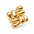 Anti-tarnish, hypoallergenic, gloss finish,nickel & lead ring gold