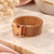 Anti-tarnish, 1.0 cm band width, textured butterfly detail, wide mesh band