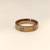 Stainless steel, anti-tarnish, hypoallergenic, screw motif design, diameter gold